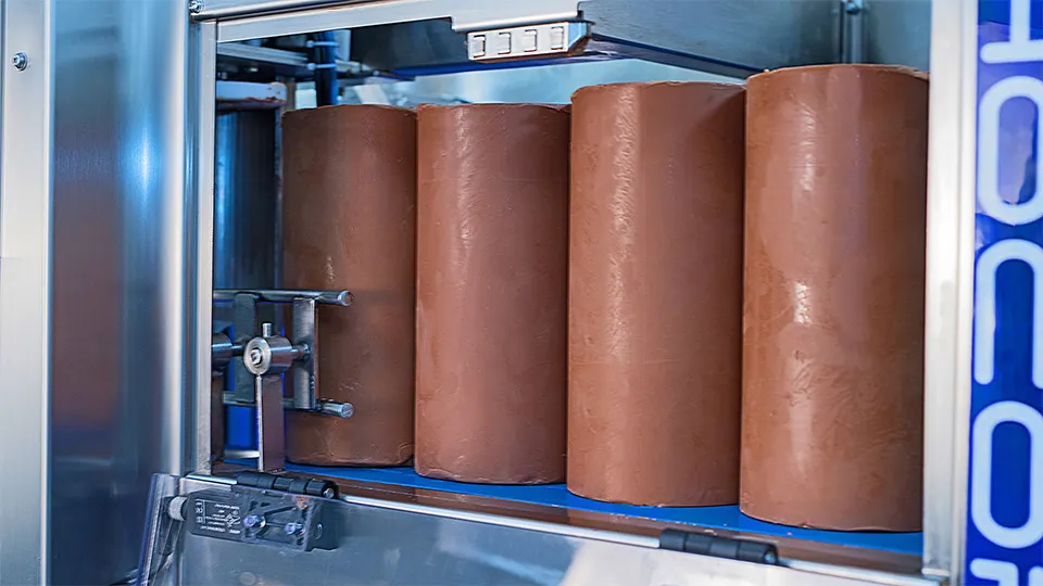 Chocoform ekstrüder önden görünüm
