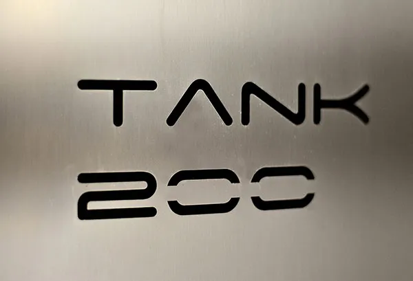 Tank 200 karıştırıcı genel görünüm