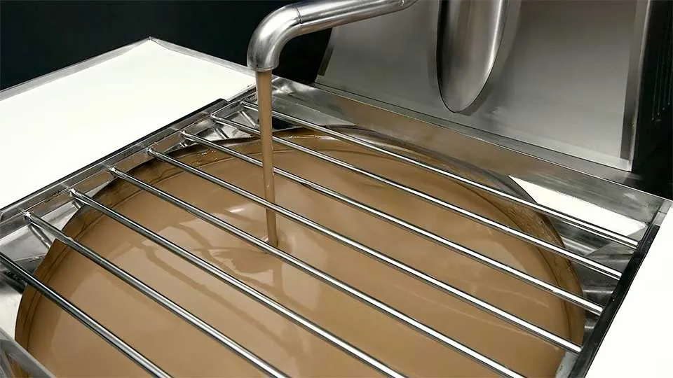 Selmi Cento temperleme makinesi yan görünüm