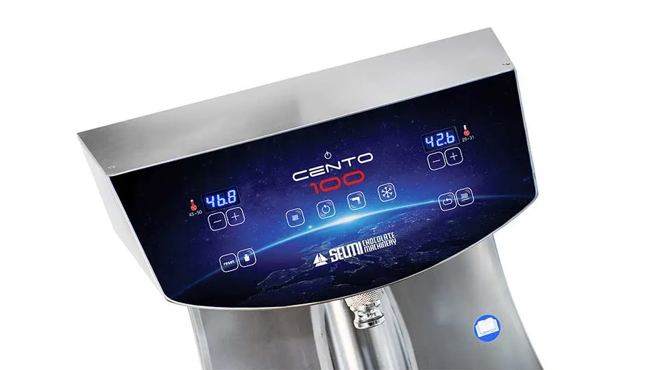 Selmi Cento temperleme makinesi detay görünüm