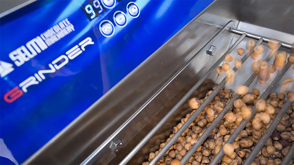 Selmi Grinder kakao öğütücü paslanmaz çelik öğütme milleri