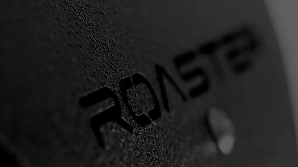 Roaster 106 kuru meyve kavurma makinesi önden görünüm