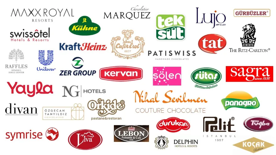 Prosestek referansları - Maxx Royal, Swissôtel, Kraft Heinz, Unilever, Sagra ve daha birçok öncü marka